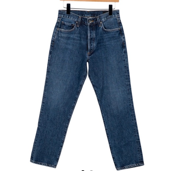 NWOT Gold Sign High-rise straight leg Jeans style w3398-1261 size 27 - Picture 1 of 16